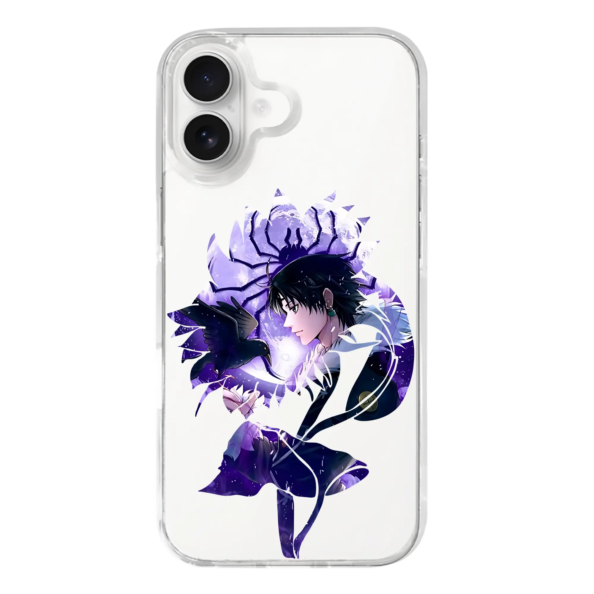 ハンター×ハンター グッズ クロロ＝ルシルフル - iPhone 17シリーズ 透明スマホケース – 薄型・耐衝撃・精密フィット保護カバー